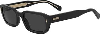 Moschino MOS221/S 807/IR Mens Sunglasses Black Size 55