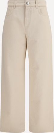 R&oacute;he Jeans a gamba larga in cotone Woman 38