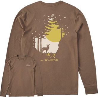 Life is good Long Sleeve Crusher T-Shirt