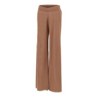 KANGRA Straight Trousers - female - Kangra - Straight Trousers - Brown - XL - Trousers