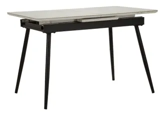 Mauro Ferretti Mesa De Comedor Extensible Matt Cm 120x80x75 (abierto Cm 155x80x75)