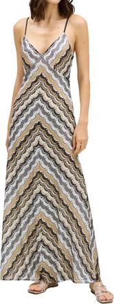 Allison New York Nellie Maxi Dress In Zigzag