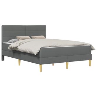 vidaXL Struttura Del Letto 160 X 200 Cm Grigio Scuro Vidaxl
