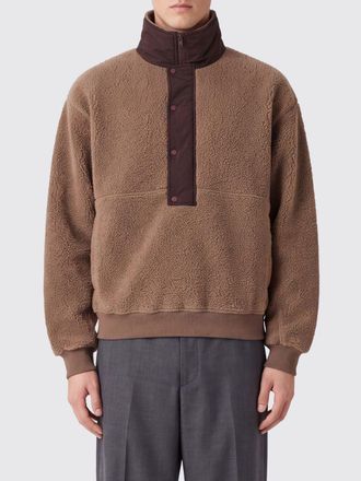 Entire studios High-Neck Half-Zip Fleece Jacket with Elasticated Cuffs