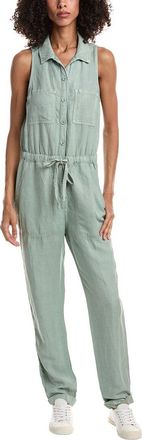 Bella Dahl Linen-Blend Pocket Jumpsuit