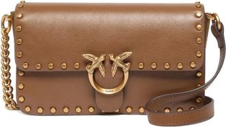 Pinko Love One Slouchy Baby - - Bags - Donna - Marrone - ONE SIZE