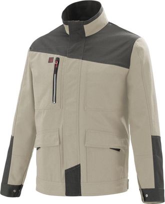 Lafont Chaqueta Tool Beige / Gris Carb&oacute;n M