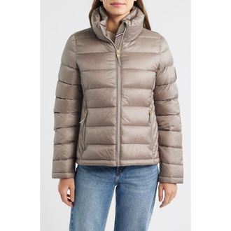 Tommy Hilfiger Packable Puffer Jacket in Dk Taupe at Nordstrom, Size X-Small