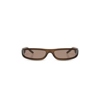 Rick Owens unisex, Accessoires, Bruin, Maat: ONE Size Nylon