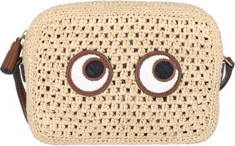Anya Hindmarch Borsa Tracolla In Rafia