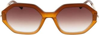 Sandro Rechthoekige zonnebril - Dames - Accessoires - Bruin - Maat: ONE Size