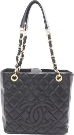 Chanel 2010-2011 matelasse chain tote bag - Black