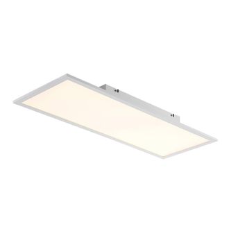 Lindby L&aacute;mpara De Techo Led quais En Blanco Aluminio - Lindby