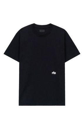 Rta Liam Logo Graphic T-Shirt in Black Razor Type at Nordstrom, Size Xxx-Large