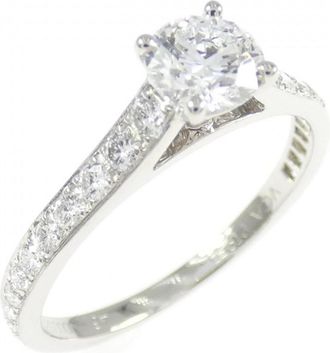 Van Cleef & Arpels Platinum 950 Band Ring (Pre-Owned)