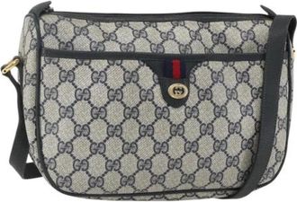 Gucci Pre-owned Cross Body Bag - Dames - Vintage Schoudertas - Blauw - ONE Size - Vintage
