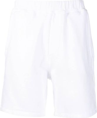 Dsquared2 logo-print cotton shorts - men - Spandex/Elastane/Cotton/Cotton - S - White
