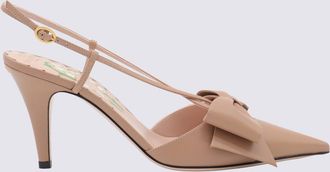 Valentino Garavani Pink Leather Pumps