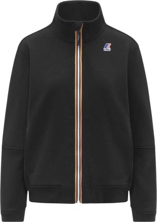 K-Way Pepin Brushed Pc Fleece - - Sweatshirts & Hoodies - Uomo - Nero - S