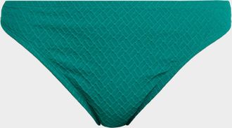 La Blanca Textured Tides Hipster Bikini Bottoms