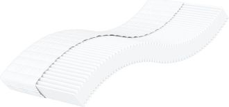 vidaXL Colch&oacute;n De Espuma Dureza 2 3 Blanco 90x190 Cm Vidaxl