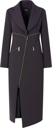 BABYLON Single-Breasted Coats, female, Gray, XS, Eureka Dress