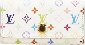 Louis Vuitton Pre-owned Accessories, female, Multicolor, Size: ONE SIZE Pre-owned Monogram Multicolore Key Case