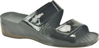 Vital Lace Muil O. 2Velcro Spie Z. - Dames - Sleehakken - Zwart - 40 EU - Schoenen