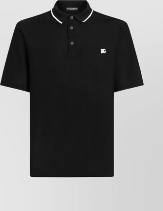 Dolce & Gabbana polo shirt in piquÉ de coton