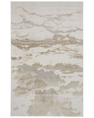 Weave & Wander Tripoli Modern Abstract Polyester & Polypropylene Accent Rug