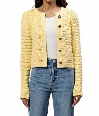 Dear John Denim Cambria Sweater In Banana