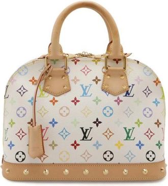 Louis Vuitton Pre-owned Alma Monogram Multicolor Handbag - Dames - Vintage Handtas - Veelkleurig - ONE Size - Vintage
