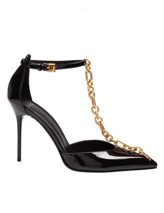 Balmain Sync Patent Leather Pump