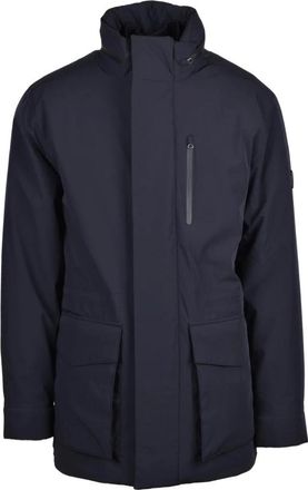 GANT Double Mid Length Jacket - Heren - Winterjassen - Zwart - 3XL - Jassen