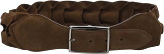 D.exterior Geweide Riem - Dames - Riemen - Bruin - S - Leer - Accessoires