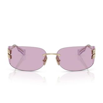 Miu Miu Sunglasses Mua51 S Zvn90 O Gold/Pink Women