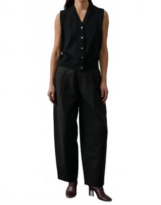 SOEUR Chiara Vest In Noir