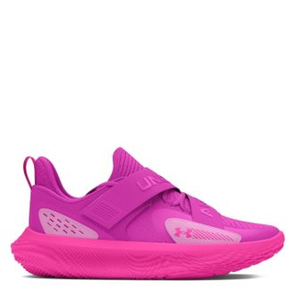 Under Armour Mens Flow Futr X 4 Basketball Sneakers in Purple - Size UK 9.5