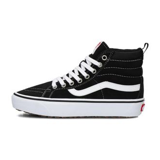 Vans Schoenen, Dames, Zwart, 38 EU, Leer, Hoge ge&iuml;soleerde sneakers voor dames