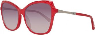 Swarovski Womens SK0106-5772B SK0106 16 5772B Sunglasses - Red - One Size