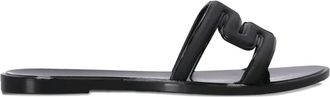 Melissa M slides - women - Polyethylene vinyl acetate (PEVA)/Polyethylene vinyl acetate (PEVA)/Polyethylene vinyl acetate (PEVA) - 35.5 - Black