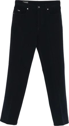 Emporio Armani logo-detail trousers - Blue