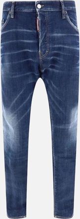 Dsquared2 Mens Dsquared2 Navy Blue Skater Jeans - Size: 34/32