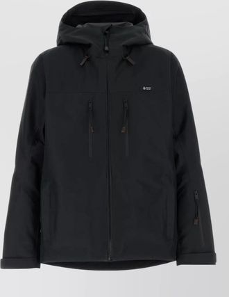 Prada recycled polyester hooded windbreaker jacket