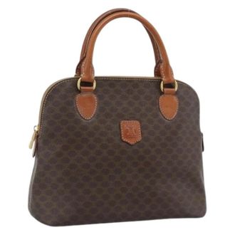 Celine Pre-owned Vintage Hand Bag - Dames - Vintage Handtas - Bruin - ONE Size - Leer - Vintage