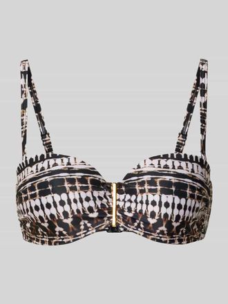 Dorina Balconette Bikini mit wattierten Cups Modell TOGO MAGO in Mittelbraun, Gr&ouml;&szlig;e 80B