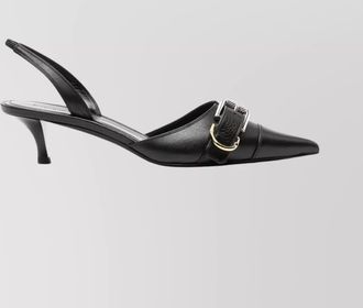 Givenchy kitten heel pumps buckle detail