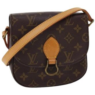 Louis Vuitton Pre-owned Cross Body Bags, female, Brown, Size: ONE SIZE Pre-owned Saint Cloud PM Shoulder Bag