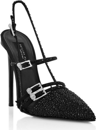 Philipp Plein Slingback Shoes Women in Black at Nordstrom, Size 35