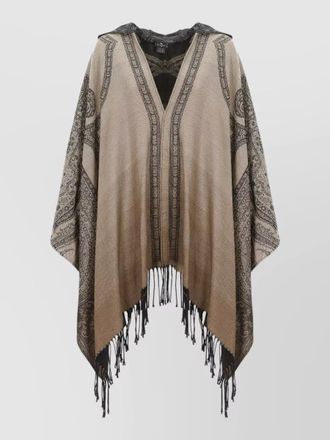 Etro wool cape